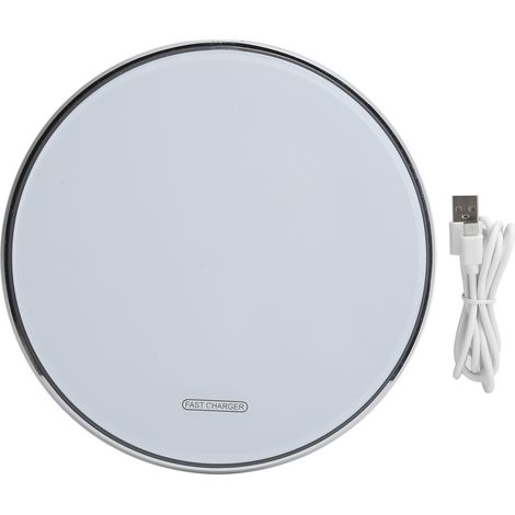 Chargeur sans fil KUULAA 10W, station de charge rapide en ABS, avec câble Micro USB (1/5)