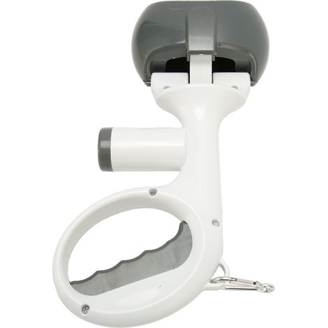 Ramasse-crottes portable et légère pour chiens, avec sac à déjections, pour pelouse, jardin, intérieur et extérieur. (1/5)