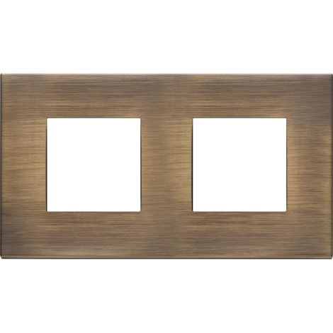 VIMAR - 22643.87 Plaque 4M (2+2)int71 bronze antique