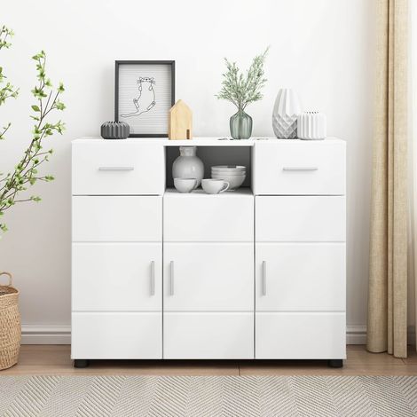 Teenpull – Holzschrank Weiß Holzwerkstoff (1/4)