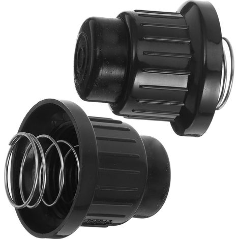 Kit 2 Capuchons D'allumeur à Bouton-Poussoir pour Barbecue à Gaz, Pièces de Rechange Compatibles Générateur D'étincelles, Allumeur Solaire de Feu de Plein Air, Commande (1/5)