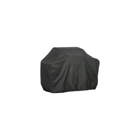 Bâche BBQ Housse,Housse De Protection Barbecue,Bâche BBQ avec Cordon,Couverture Grill Imperméable 210D Oxford Noir 145 X 61 X 117Cm,Noir (1/4)