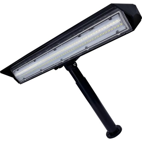 Projecteur solaire étanche IP65 400 lumens – Batterie rechargeable 5200 mAh – Éclairage blanc froid 6000 K – Allumage automatique - 5200mAh