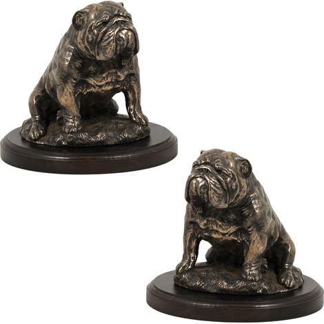 Bulldog II - statuette de chien, figurine de bureau, trophée pour exposition canine par Art-Dog (1/5)