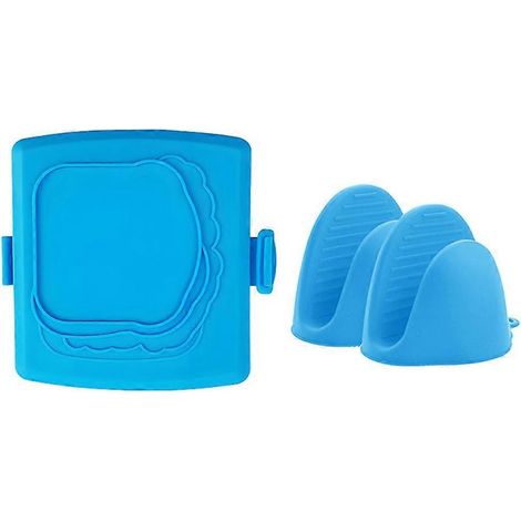 Micro-ondes toast sandwich machine rapide fromage Panini presse compatible lave vaisselle sans Electricity Needed bleu (1/5)