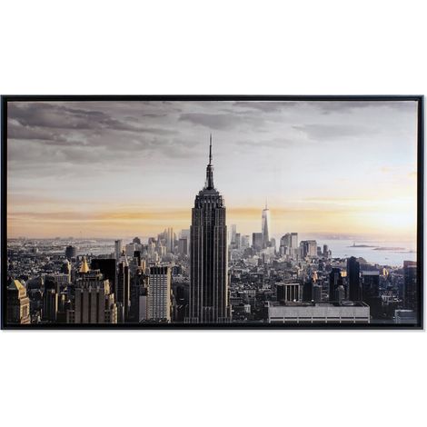 Cuadro Lienzo Ps 144X3,5X84 New York Enmarcado CU159486 (1/3)