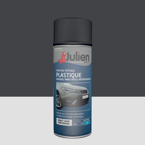Julien Pintura en spray Gris Mate 400 ml para Plástico