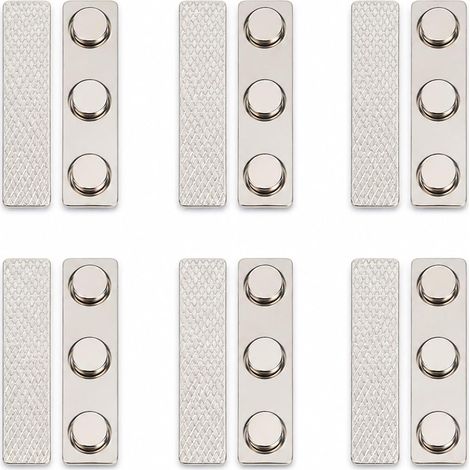 Moustiquaire Fenêtre Magnétique - 6 Aimants Autocollants 45x13mm Néodyme Puissant  Fixation Sans Perçage Réutilisable pour Fenêtres, Portes & Balcons (1/5)