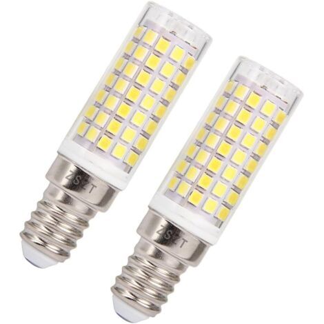 Ampoule E14 LED pour hotte aspirante, 8W Equivalent à Ampoule Halogènes 75W, Blanc Froid 6000K, AC220-240V, pas de scintillements, Lot de 2 (1/5)