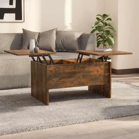 Couchtisch Räuchereiche 80x50x42,5 cm Holzwerkstoff