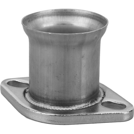 Bride de sortie turbo 3 pouces vers downpipe 2,5 pouces en acier inoxydable, adaptateur d'échappement avec 2 boulons, pour tuyau de gaz, kit fixation (1/5)