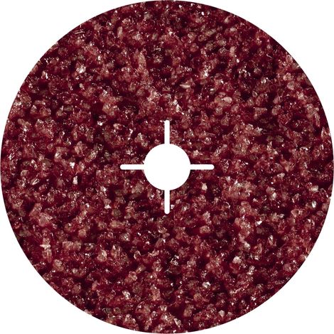 Disques fibre pour Meuleuse Grain 24 Diamètre 12 mm Lot de 5 (1/4)