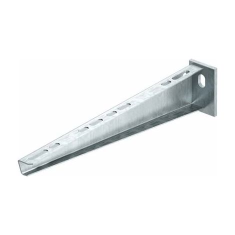 OBO Bettermann Voladizo de pared y poste con placa de cabeza soldada B510mm acero cincado en caliente, 6420788