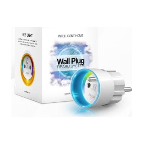 Fibaro Wall Plug E enchufe de pared inteligente blanco (1/2)