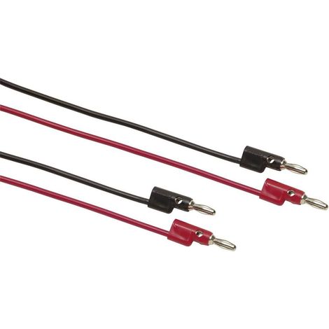 Fluke TL932 Set de cordons de mesure banane mâle 4 mm banane mâle 4 mm 0.90 m rouge, noir 1 pc(s) (1/2)