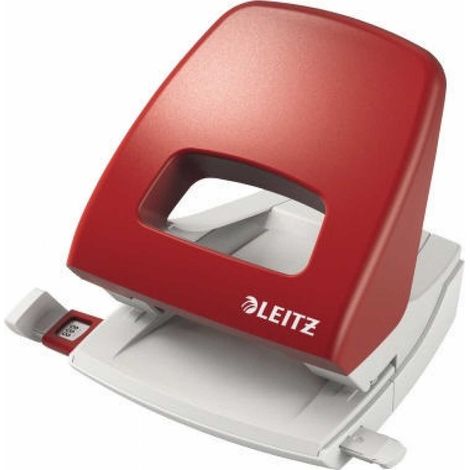 Locher NeXXt 5005 8cm 25 Bl. (80 g/m) mit Anschlagschiene rot (1/5)