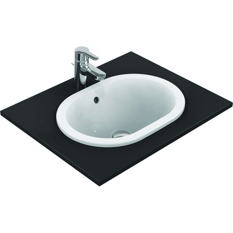 CONNECT lavabo incasso ovale 480mm bianco (1/3)