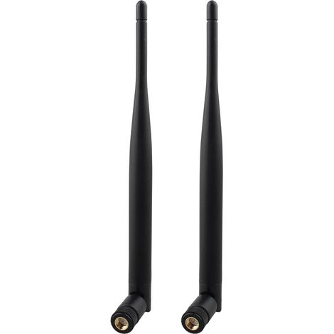 2 Paquets Antenne 915MHz NB-IOT Connecteur SMA Mâle 5dBi Omnidirectionnelle pour Routeur WiFi Carte Réseau sans Fil Caméra Adaptateur USB Moniteur de Surveillance Vidéo (1/5)