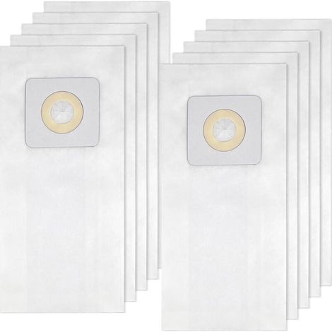 Compatible avec les accessoires pour aspirateur Bissell Style 7, sac à poussière filtrant non tissé, lot de 10, sac à poussière filtrant haute efficacité pour usage domestique, accessoires de rechange (1/5)