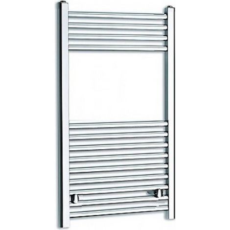 Dalby - White Heated Towel Rail - H1600mm x W400mm - Straight (1/5)