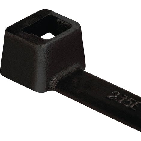 HellermannTyton 111-01719 T30R-PA11-BK Serre-câble 150 mm 3.50 mm 100 pc(s) R013881