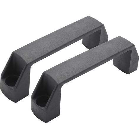 Poignée de tiroir/porte en plastique pour meuble, 120 mm (4,7 pouces), lot de 2 (1/5)