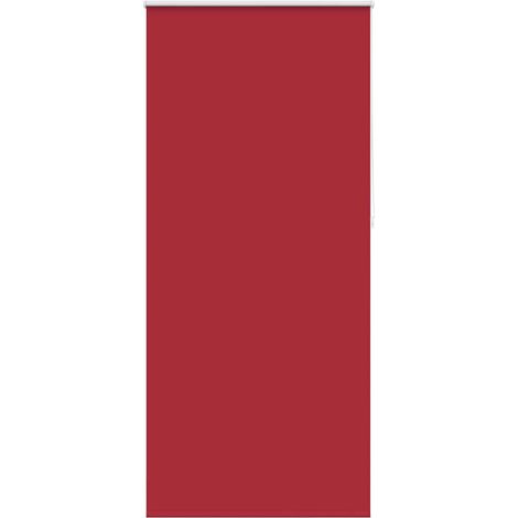 Tenda a rullo Tenda avvolgibile oscurante 84,4x230 cm Tessuto Larghezza 80 cm rosso (1/4)