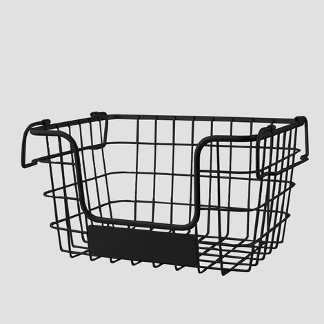 Cesta de almacenaje en acero Zebat SKLUM             