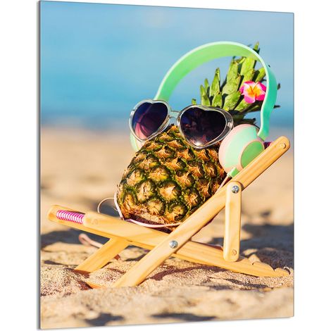 PLANCHE À DÉCOUPER EN VERRE 40x52 Ananas (1/5)