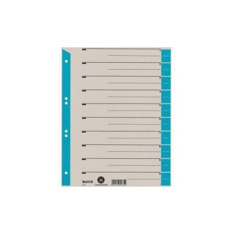 Leitz Trennblatt 16520030 DIN A4 230g Karton hellblau 100 St./Pack. (1/2)