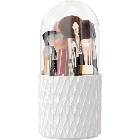 Boîte de rangement - Présentoir à maquillage - 360° avec couvercle - 11 x 23 cm (1/5)