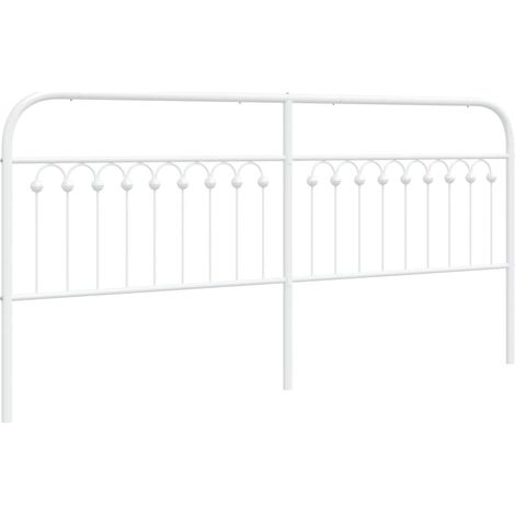 Tête de lit,Panneau décoratif métal blanc 193 cm CFW8757576 (1/5)