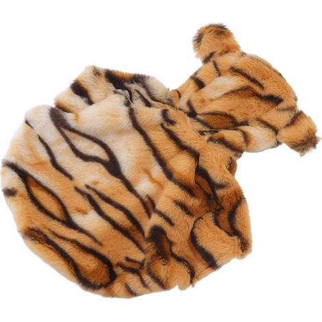 Déguisement de tigre pour chien - Halloween - Classique, mignon, chaud, couleurs éclatantes - Magnifique costume de tigre pour animaux de compagnie, idéal pour l'automne et l'hiver - Taille M (1/5)