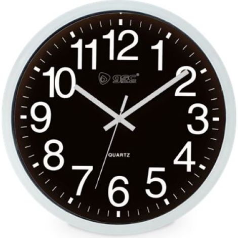 Horloge de cuisine noire classique GSC 405005001