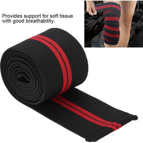 1 genouillère de protection réglable, haute élasticité, support poignet/genou/cuisse, sangle n° 02 (1/5)