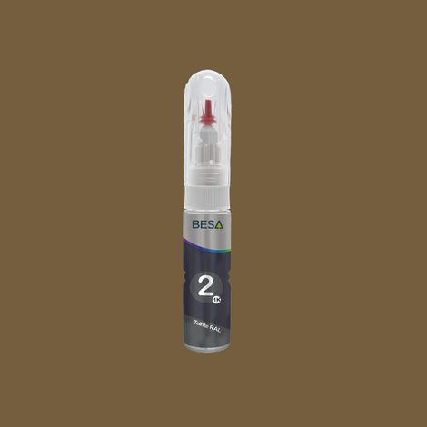 Stylo retouche peinture Gris Kaki RAL 7008 Mat
