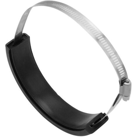Cache-pot d'échappement ovale pour moto, protection ronde 100-160 mm (1/5)