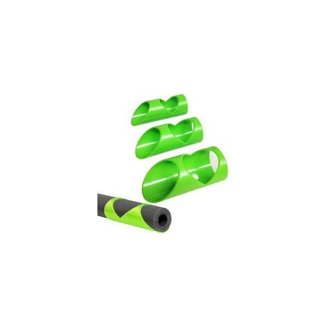 Vert,3 Coupe-Tubes d'Isolation En Mousse, Guide De Coupe De Tuyaux, Outil De Coupe d'Isolation à Trois Tubes, Tuyau Guide De Coupe Outil, Convient Aux Tuyaux De 41 MM, 46 MM Et 53 MM