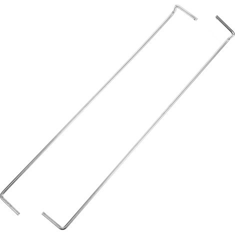 paire de crochets porte outils robustes en fer fil de 5 mm d