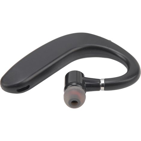 Casque Bluetooth sans fil mono-auriculaire avec latence ultra-faible, kit mains libres et câble de chargement USB inclus, idéal pour la conduite, la course à pied et le bureau (noir). (1/5)