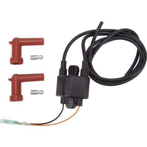 Bobine D'allumage du Moteur, Bobine D'allumage Hors-bord 67F 85570 00 pour F75 F80 F90 F100 75 à 100 HRD 4, Matériau ABS, Support de Remplacement OE, 1 Bobine D'allumage 2. (1/5)