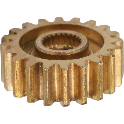 4305‑0025‑0020 Servogetriebe Messing 20 Zähne Modul 0,8 Industriebedarf Teile