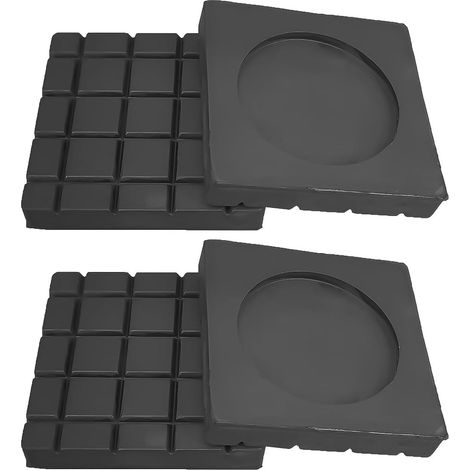 Set of 4 Anti-Vibration Feet for Washing Machine, Suitable for Washing Machines, Dryers, Sports Equipment, Furniture, etc. (1/5)