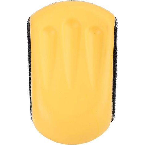 Schleifpad mit Mausfunktion, Klettverschluss für Handschleifblöcke, Polierscheibe, 5"/6" (optional) (125 mm) (1/4)