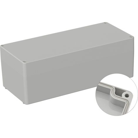TRU COMPONENTS TC-9065708 Industrie-Gehäuse 340 x 150 x 120 ABS Lichtgrau (RAL 7035) 1 St. (1/2)