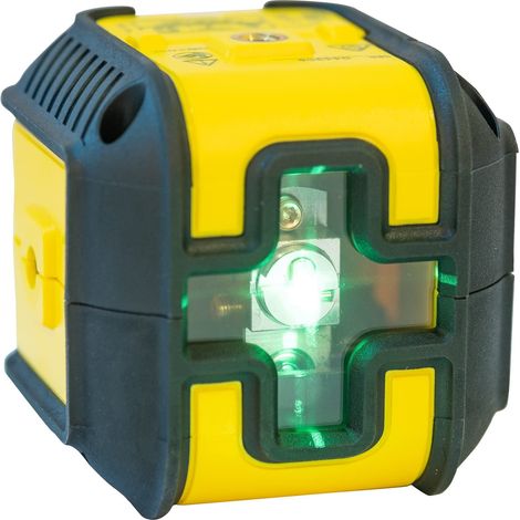 Stanley Cubix Green Beam Cross Line Laser Level STHT77499-1 INT177499