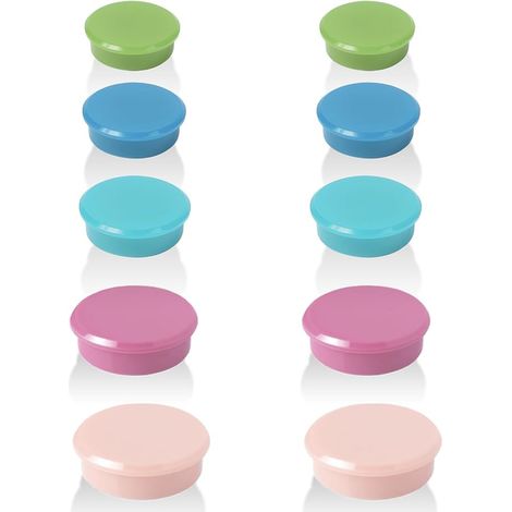Magnete decorativo per frigorifero, magneti per lavagna magnetica (2.6 cm Colore macaron) (1/5)