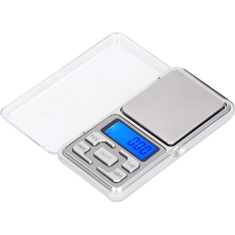 Mini balance électronique multifonctionnelle de haute précision avec écran LCD pour aliments et bijoux, 200 g, 0,01 g (1/5)