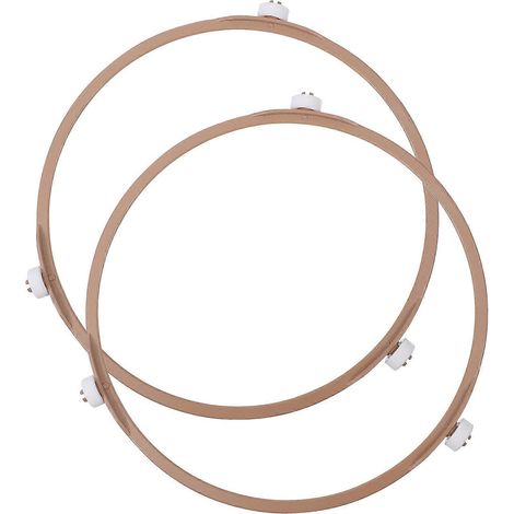2 accessoires pour four à micro-ondes : anneaux de support pour plateau tournant et support pour micro-ondes-19X19X2M (1/3)