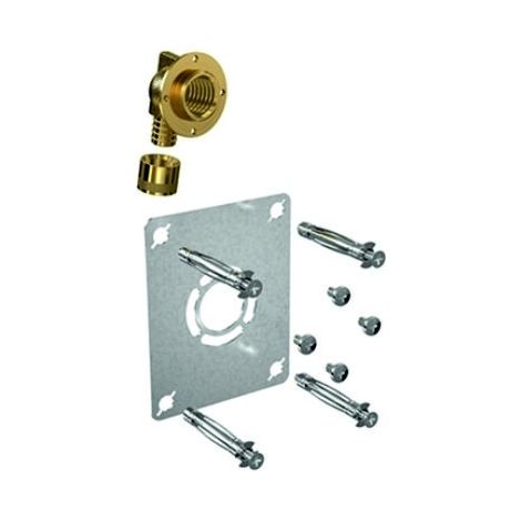 Sortie de cloison simple ROBIFIX PER à compression Ø16 - femelle 1/2'' (15/21)